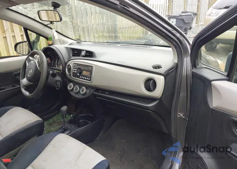 2012 Toyota Yaris Le из США, поврежденный, VIN JTDKTUD35CD522180